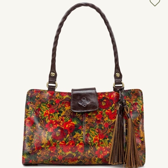 Patricia Nash Handbags - Patricia Nash Rienzo Satchel. NWT.Golden Rustic Forest.Doesn’t Come With Tassel